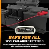 CTEK MXS 5.0 Battery Charger with Automatic Temperature Compensation Black view 5