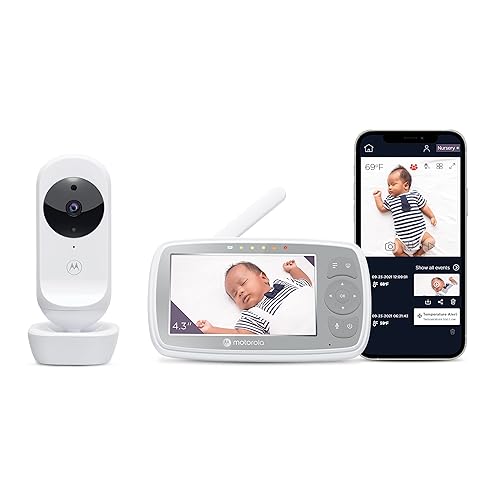 Discount baby monitor that has screen and app 2025