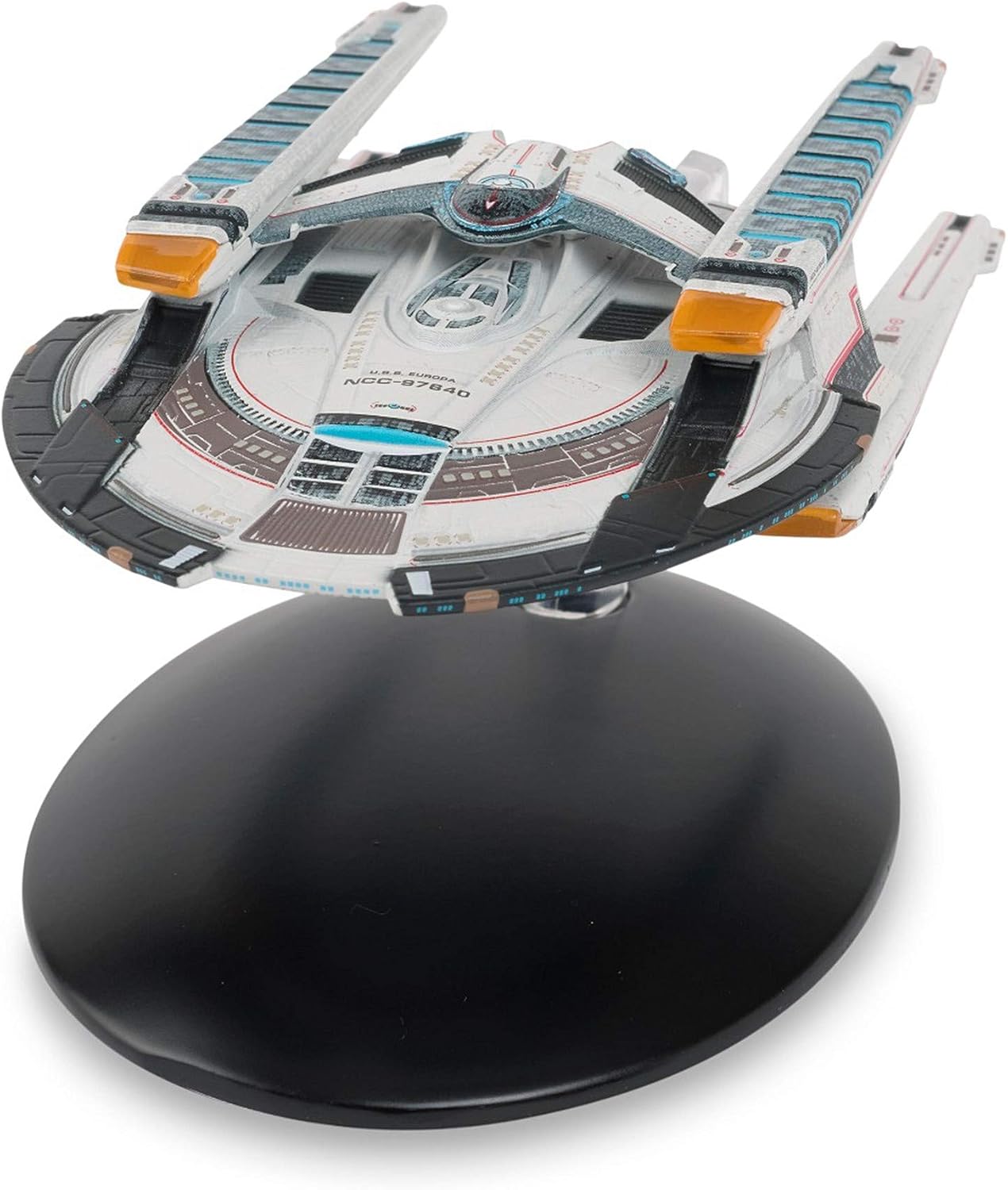 The Official Star Trek Online Starships Collection | U.S.S. Europa NCC-97640 with Magazine Issue 9 by Eaglemoss Hero Collector: Toys & Games