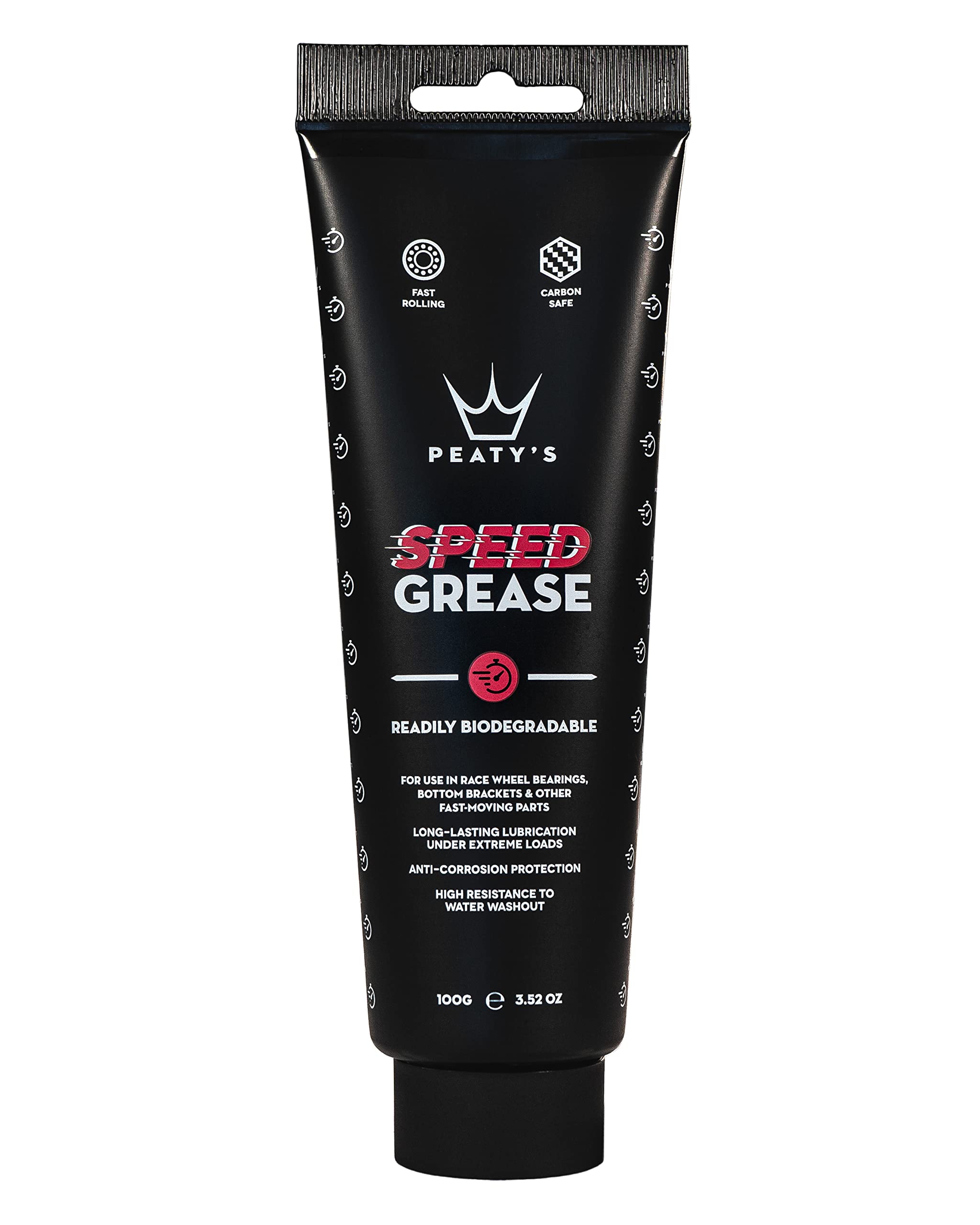 Peaty's Bicycle Speed Grease - High Performance Bike Grease with Anti-Corrosion Protection, Readily Biodegradable, Use In Bike Race Wheel Bearings, Bottom Bracket & Fast Moving Parts, 100g