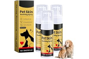 3pcs for Dogs,50ml Pet Skin Repair Spray,Mild Ingredients,Relieves Pet Skin Discomfort for Dogs Cats