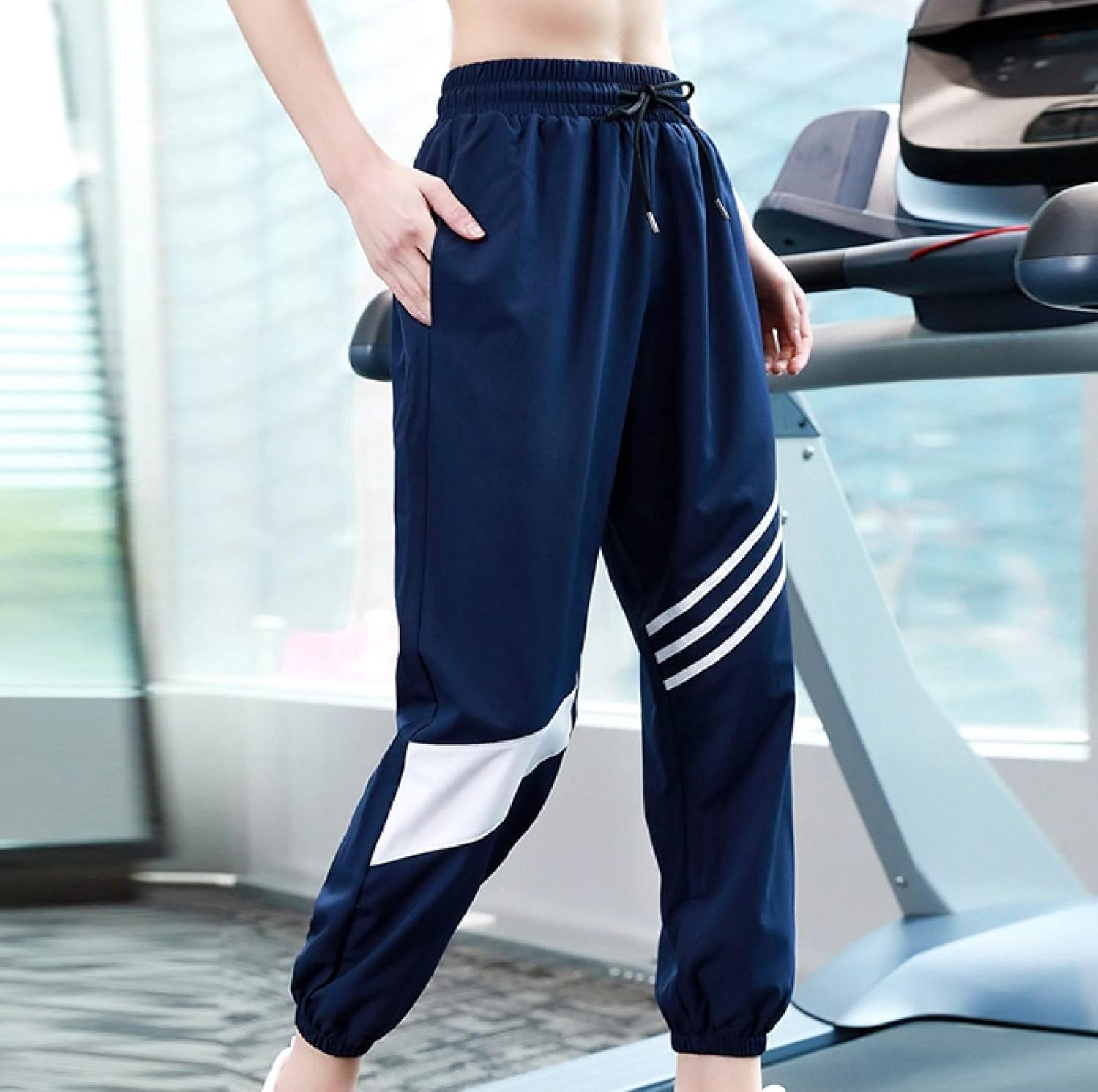 Pyjama Long Pour Femme - Pantalon à Carreaux - Jambes Larges - Avec Cordon De Serrage - Taille élastique - Pantalon De Loisirs - Pantalon De Pyjama Ample - Doux Et Confortable - Pantalon De Pyjama