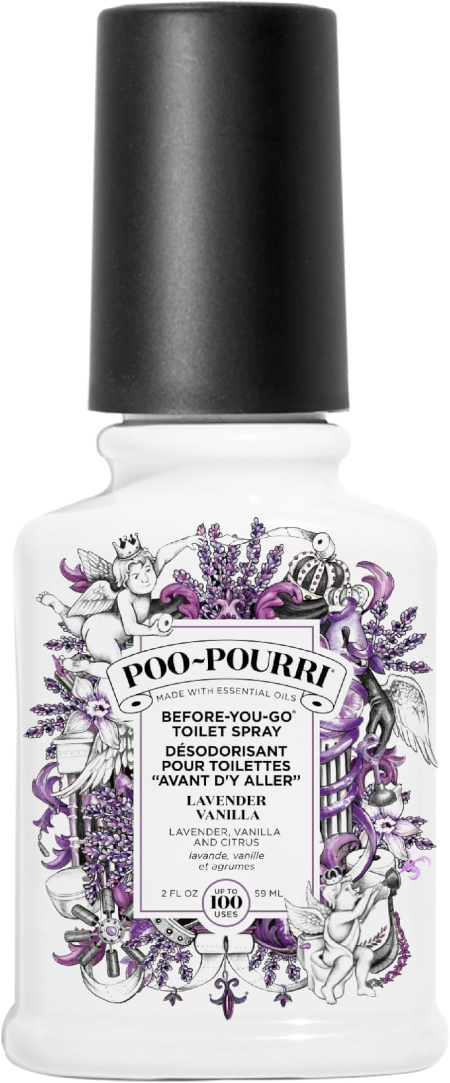Poo-Pourri Pourri Before-You-Go Lavender Vanilla 59 ml Toilet Spray