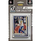 Los Angeles Rams 2025 Donruss Factory Sealed 12 Card Team Set Featuring Matthew Stafford, Puka Nacua and Hall of Famer Kurt Warner with 3 Rated Rookie Cards Plus