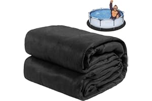 Belmeri 18ft Round Pool Liner Pad for Above Ground Pool, Gorilla Pad for Above Ground Pool, Durable Geotextile Material, Pool Ground Cloth for Puncture Prevention, Extends Liner Life