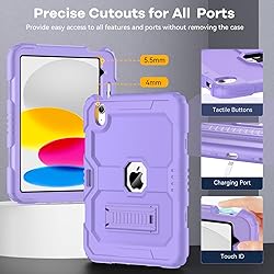 OKP Case for iPad 10th Generation 2022, Heavy Duty