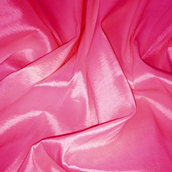 Stretch Taffeta 27 Hot Pink Fabric