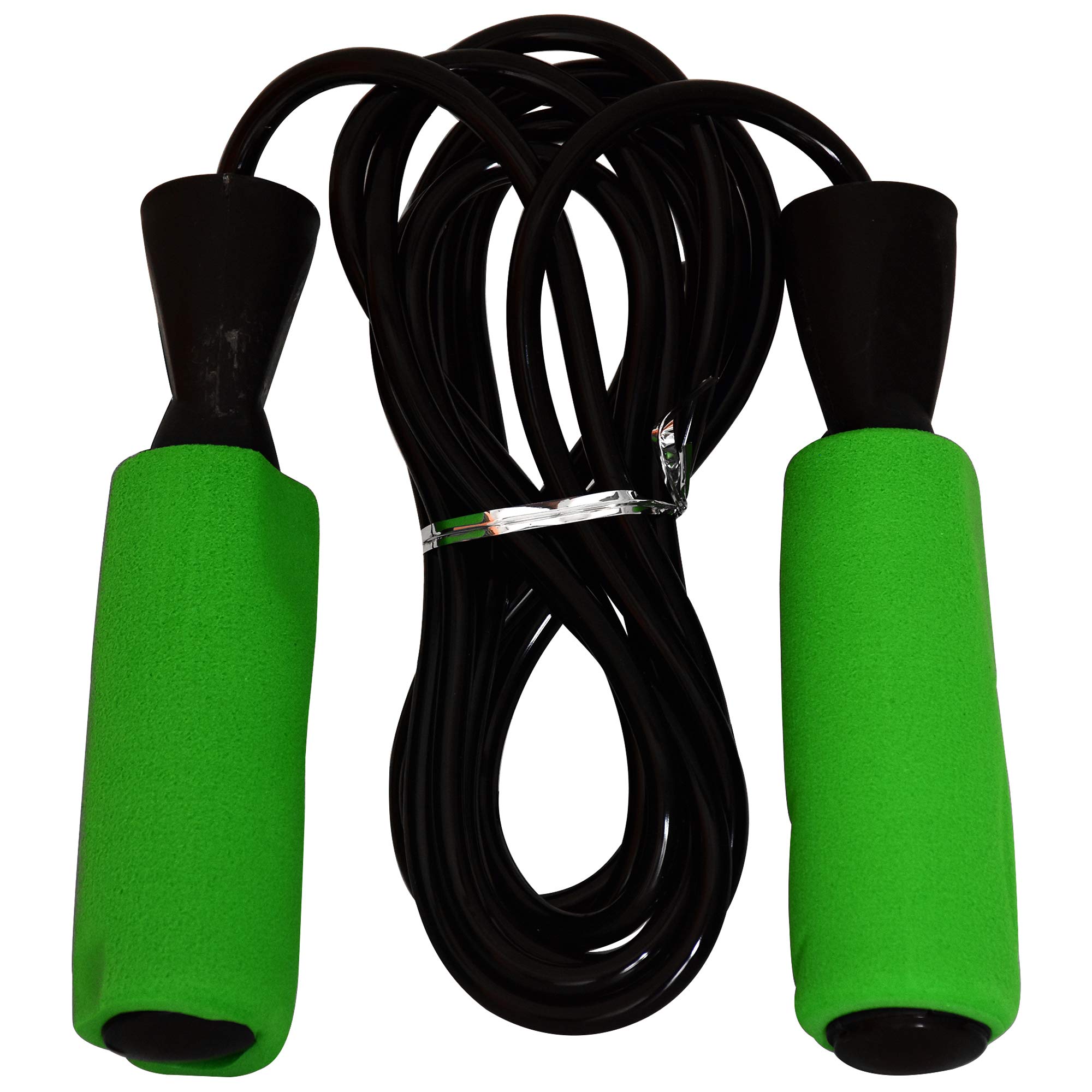 3X Sports Skipping Rope, Speed Jump Rope Soft Memory Foam Handle Tangle-free Adjustable Rope & Rapid Ball Bearings Fitness Workouts Fat Burning Exercises Boxing - MMA UFC Martial Arts Training Gym