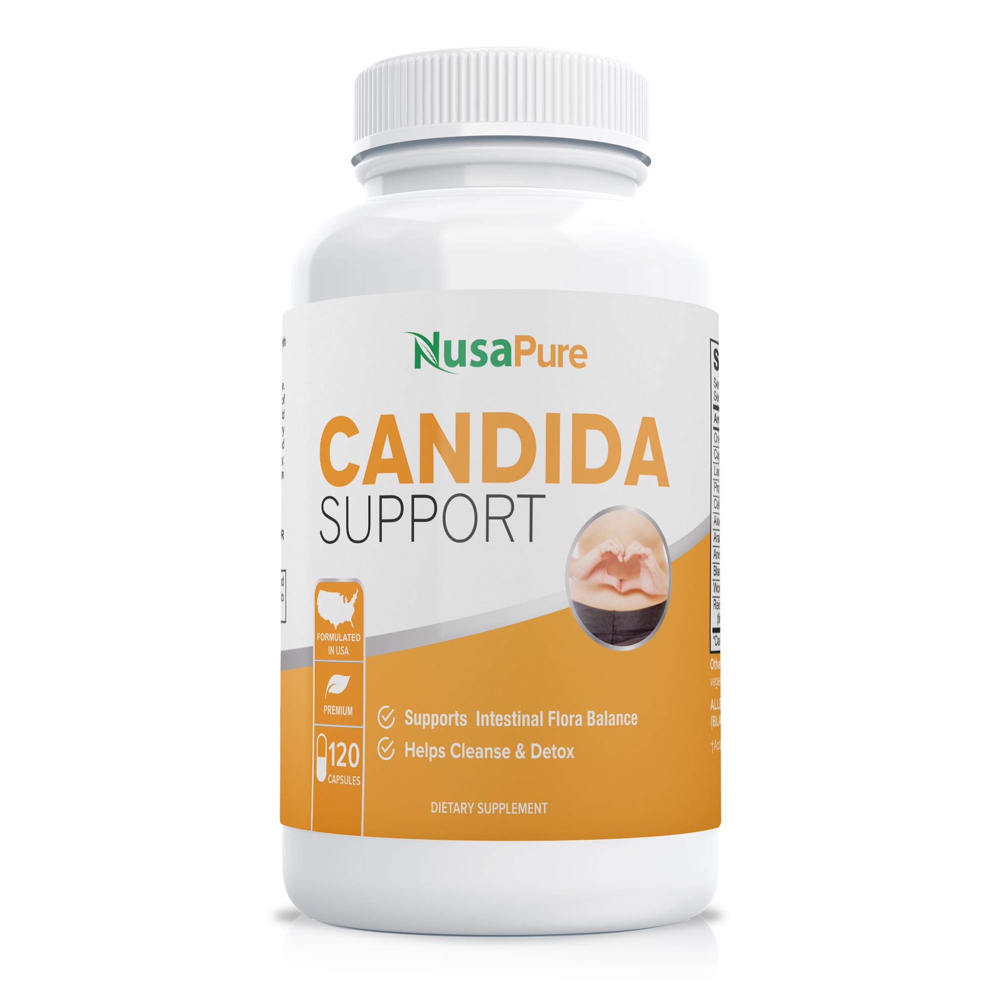 Candida Cleanse (NonGMO) 120 Capsules Double The Competition