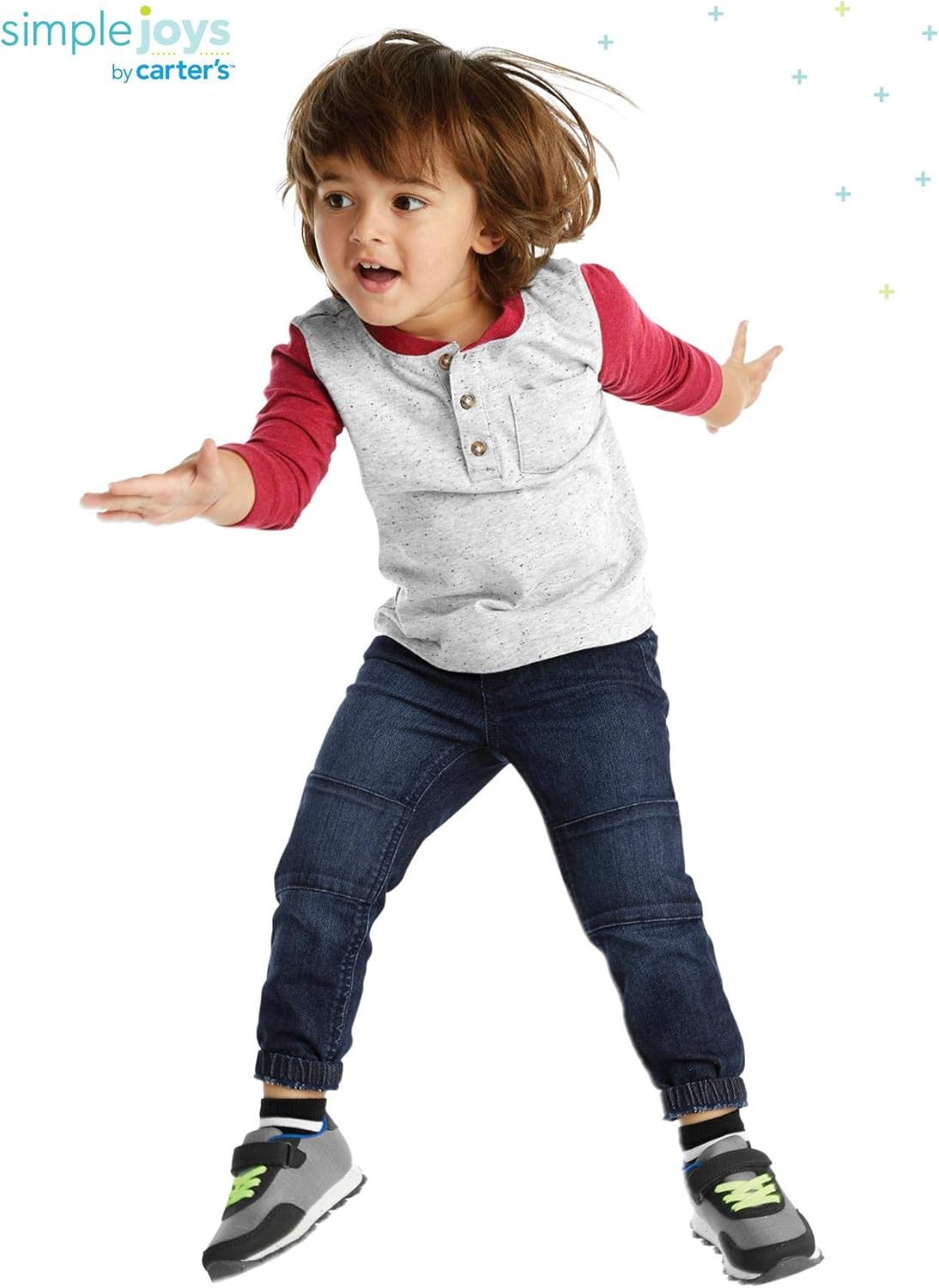 Simple Joys by Carter's Baby 3-Pack Long Sleeve Shirts: Clothing