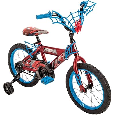 Marvel Spider Bici Spiderman Amazon Huffy Boys Marvel Spider