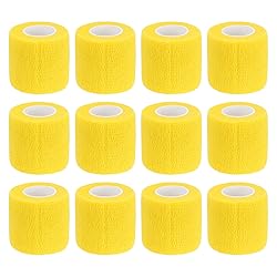 uxcell 12 Rolls Adhesive Elastic Tape Elastic