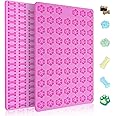 2 Pcs Mini Silicone Molds 106 Cavity Dog Bone Mold 69 Cavity Paw Silicone Mold for Chocolate, Fondant, Candy, Biscuits, Cooki
