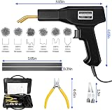 HYHJMISTY 150W Plastic Welder 2 in 1 Kit with 800 Staples view 6
