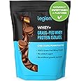 LEGION Whey+ Protein Whey Isolate from Grass Fed Cows - Whey Protein Isolate Powder Low Calorie, Non-GMO, Sugar Free, Lactose and Gluten Free, All Natural Protein Powder for Men & Women (30 Servings)