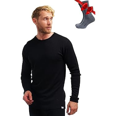 Pull polaire homme avec sous pantalon thermique gris • Mon polaire