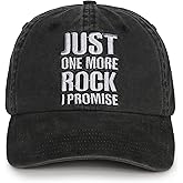 InnoBeta Geology Rock Collector Gifts Hat for Men Women, Geology Rock Collector Gifts for Christmas, Birthday, Adjustable Embroidered Baseball Cap