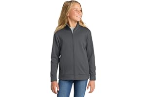 SPORT-TEK Youth Sport-Wick Fleece Full Zip Jacket