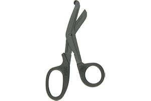 Prestige Medical 607-BLK 7 1/2-Inch Fluoride Scissor, Black
