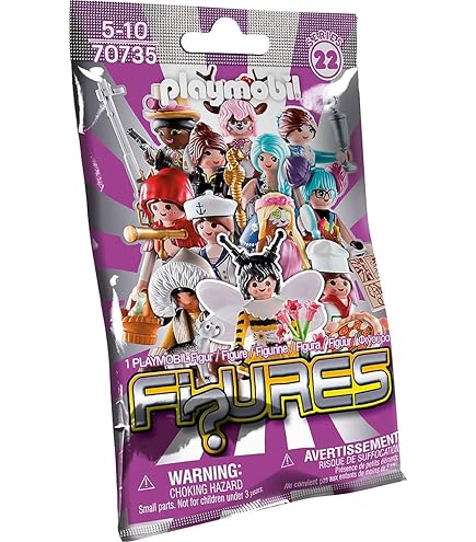 Playmobil フィギュアとアクセサリー人形セット Playmobil Mystery Figures Series 21 (Pink and Blue) - A2Z
