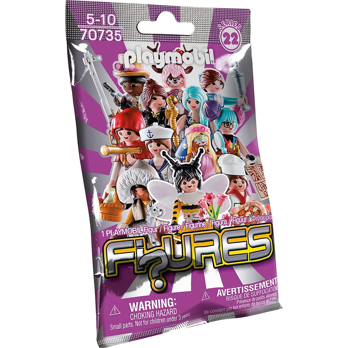 Playmobil 70735 Figures Series 22 Girls, Fun Imaginative Role-Play, PlaySets Suitable for Children Ages 4+