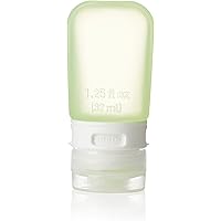 humangear GoToob Refillable Silicone Travel Size Bottles for Women, Men, Toiletries, Beauty, Cosmetics, Single, Small (1…