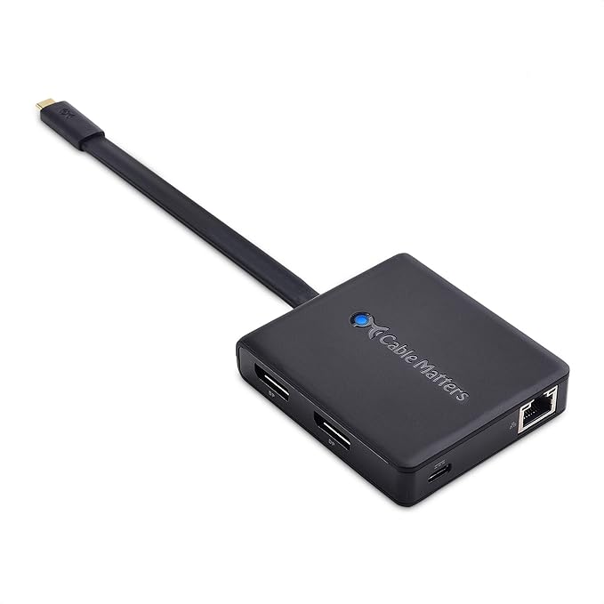 Amazon.in Buy Cable Matters USBC Multiport Adapter with Dual 4K