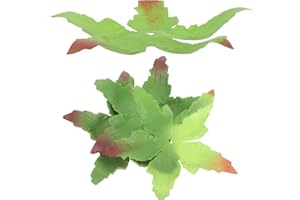 Gadpiparty 50pcs Fabric Flower Sepals Green Calyxes for DIY Artificial Rose and Peony Floral Arranging Supplies