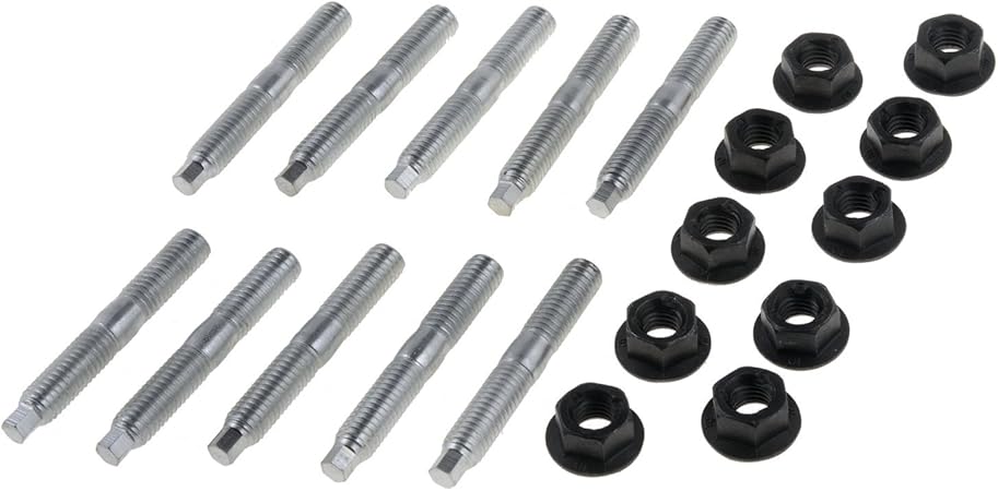 8mm Exhaust Manifold Stud M8x1.25 - Pack Of 8 Studs - Ships Fast! - Foto 11