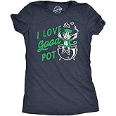 Womens Saint Patricks Day T Shirts for Pubs Funny Drinking Shirts for Women