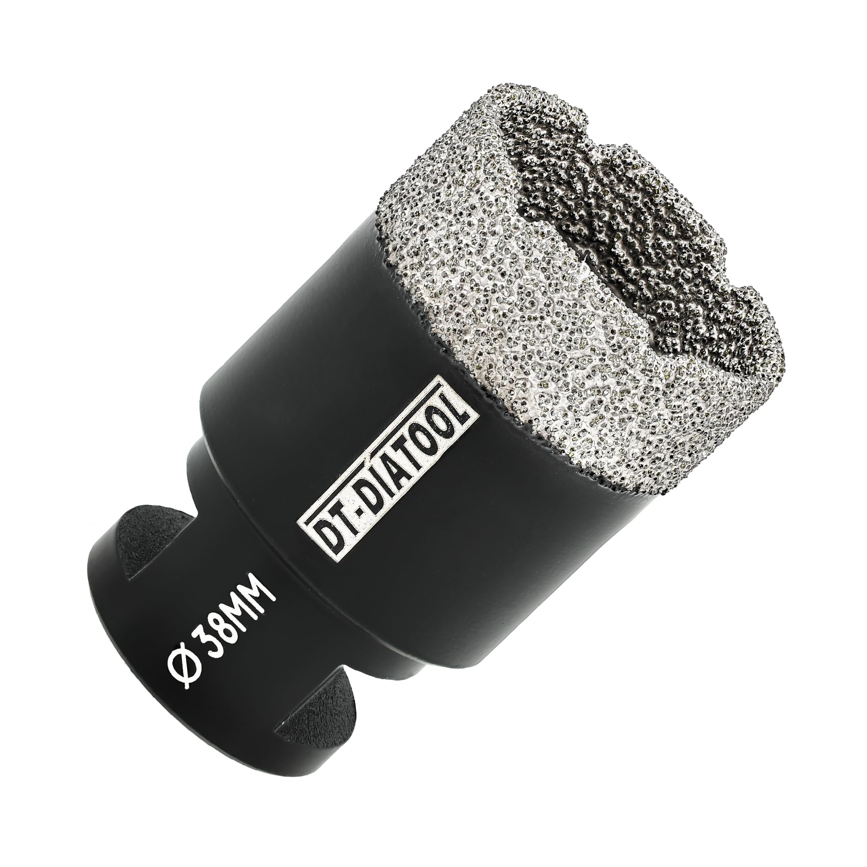 DT-DIATOOL Diamond Drill Bit 38mm Hole Saw for Dry Drilling Tile Porcelain Marble Ceramic Granite