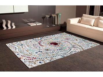 Amazon De Oedim Teppich Dekorative Kunst Spirale Gresite Pvc