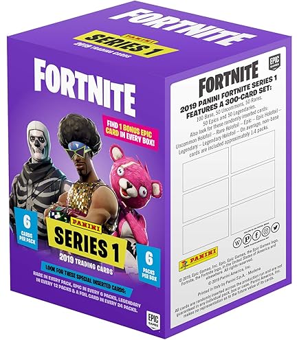 Amazon.com: Fortnite Series 2 Trading Cards Blaster Box (Panini 2020) :  Toys & Games