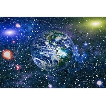 Amazoncom Dorcev 6x4ft Cartoon Space Photography Backdrop