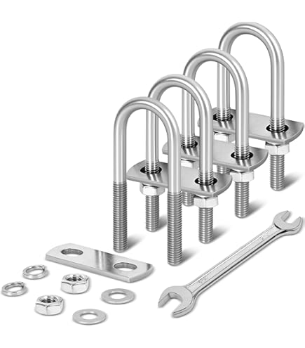 Bullone A U National Hardware N222-463 Acciaio Inox 5/16 X 2 X 4-1/2 Pollici
