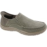 Skechers Men's USA Expected - Cayson Moc Toe Canvas Slip-Ins