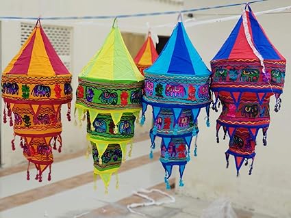 8 pieace linterna decoraciones