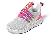 adidas Lite Racer Adapt 7.0 Sneaker, White/Lucid
