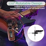 Aklot Wireless Guitar System 2.4GHz Transmitter Receiver 20m 10h Battery view 6
