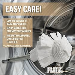 Flitz Buff Ball w/ 1.76oz Metal Polish Paste - 2in