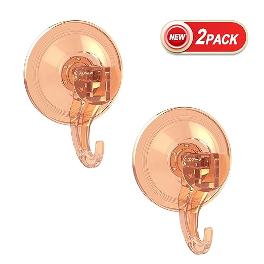 Suction Hook GlobaLink® Heavy Duty Hooks Plastic Seamless Suction Hook Super Strong Wall Hanger
