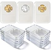 33mm Coin Slabs 10-Pack for Gold Eagle &amp; Gold Buffalo Coins Holder | Built for precious coin collections, these holders keep valuable pieces protected while allowing easy viewing.