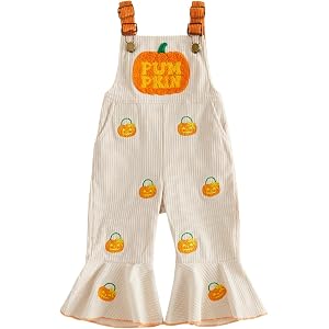 Rtnnsbbfcm Baby Girl Christmas Outfit Xmas Toddler Bell Bottom Jumpsuit | Girls Christmas Outfit Green Monster Gingerbread Ro