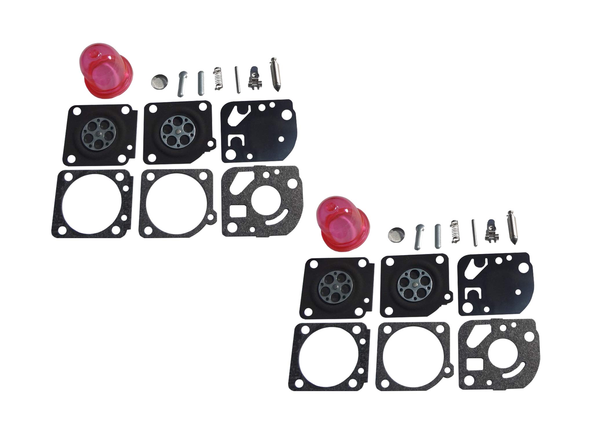 C·T·S Carburetor Repair/Rebuild Kit Replaces ZAMA RB-73 for ZAMA C1U-W4(A to E) C1U-W7C C1U-W7D (Pack of 2)