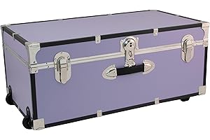 212 Main 30 in. Seward Explorer Trunk with Wheels & Lock Lilac