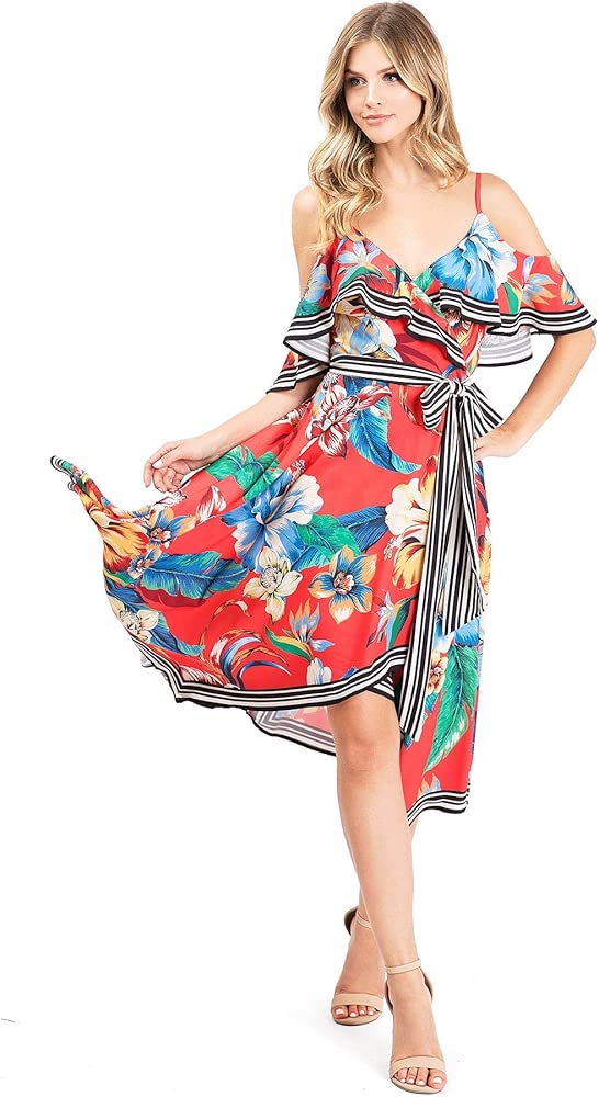 flying tomato wrap dress