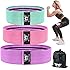 Walito Resistance Bands for Legs and Butt,Exercise Bands Set Booty Bands Hip Bands Wide Workout Bands Sports Fitness Bands Resistance Loops Band Anti Slip Elastic (Set 3)