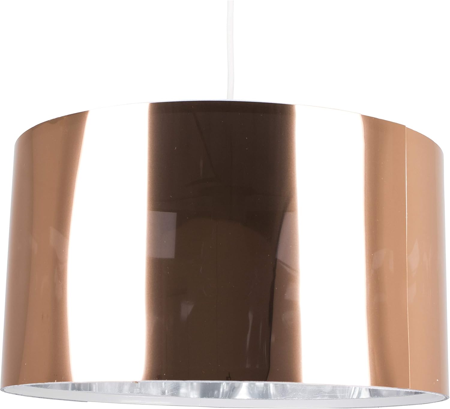 Self Assembly Extra Large Modern Cylinder Ceiling Pendant/Table Lamp