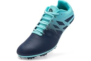 IFRICH New Track and Field Shoes for Men Women Kids Boys Girls 8 Spikes 100-400 Meter Running Racing Shoes Professional Sprint Sport Sneakers