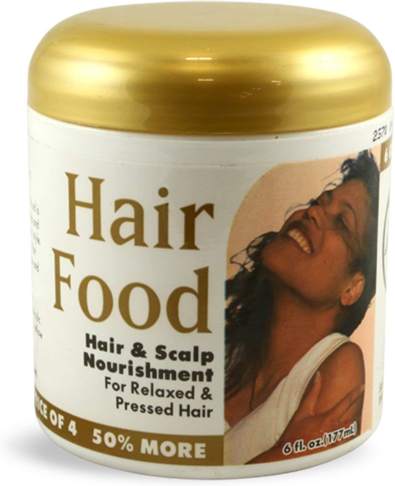 Bronner Brothers Hair Food, 6 oz (Pack of 4)